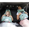 8146 Cartoon Adjustable Car Children Sleep Safety Belt U-shaped Neck Pillow(Green Dinosaur)