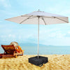 Outdoor Square Umbrella Support Frame Fixed Billboard Windproof Sandbag Stability Bag(Black)
