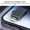 USB to 8 Pin Multifunction Travel Case Shape Apapter(Silver)