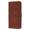 For Samsung Galaxy S25 Ultra 5G AZNS Skin Feel Calf Texture Flip Leather Phone Case(Brown)