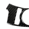 Car Carbon Fiber Steering Wheel Button Decorative Sticker for Lexus IS250 NX200 200t 300h 2013-2020, A Style