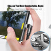 CC56 8 Pin + Type-C/USB-C + Micro USB Magnetic Interface Dust Plug Rotating Data Charging Cable, Cbale Length: 2m(Silver)
