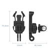 TELESIN GP-MTB-T02 Sports Camera Double Head J-Buckle Backpack Quick Release Conversion Accessory(Rotatable)