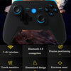 CX-X1  2.4GHz + Bluetooth 4.0 Wireless Game Controller Handle For Android / iOS / PC / PS3 Handle + Bracket (Blue)