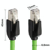 35m CAT6 Double Shielded Gigabit Industrial Cable Vibration-Resistant And Highly Flexible Drag Chain Cable