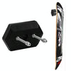 Wall Mount Skateboard Stand For Skateboard Deck Display and Storage(Black)