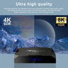 X96 Max+ Ultra 4GB+64GB Amlogic S905X4 8K Smart TV BOX Android 11.0 Media Player, Plug Type:EU Plug