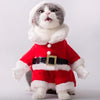 Christmas Fleece Dog Suit, Size S - Warm & Festive