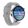 LEMFO LF38 1.6 inch IPS Screen Silicone Strap Smart Watch Supports Blood Oxygen Monitoring(Silver)
