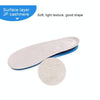 1 Pair Military Training Shock Resistance Sports Insoles Soft and Comfortable Stretch Thick Insoles, Size: L(43-46 Yards)(Blue)