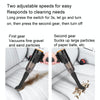 Car Vacuum Cleaner Large Suction Power Wireless Pump Inflatable Blower Handheld Small Vacuum Cleaner, Style: Brush 200W+3 Filters+Air Bag (Black)