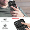 For Xiaomi Mi 11 Lite 5G/4G Sliding Camera Cover Design TPU+PC Protective Case(Black)