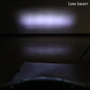Motorcycle LED Retro Headlights LED Far Near Beam Lights For Yamaha LC135 V2-V6(Smoked Glass)