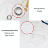 100x200cm Sea World Polyester Shower Curtain Thickened Waterproof Bathroom Shower Curtain Cloth With Hooks