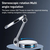 ZF016 Magnetic Alloy Foldable Car Dashboard Phone Holder(Silver)