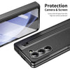 For Samsung Galaxy Z Fold5 Integrated PC + PU Phone Case with Pen / Pen Box(Black)