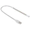 Portable Touch Switch  USB LED Light, 10-LED, 1W, White Light(Silver)