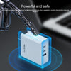 ROCK RH-PD64W T31 2C1A 65W Fast Charge Gallium Nitride Travel Charger, Specification: Single Piece, CN Plug(White)