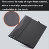 For HP Envy X360 14 inch 14-fa 2024 Leather Laptop Shockproof Protective Case(Black)