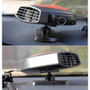Car Portable Heater Hot Cool Fan Windscreen Window Demister Defroster DC 24V (Red)