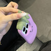 For iPhone 13 Pro Cartoon 3D Silicone Phone Case(Pear)