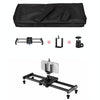 YELANGU L140T-A 40cm Carbon Fiber Slide Rail Track with Phone Clamp & BallHead Adapter for Smartphones (Black)