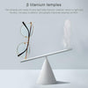 Original Xiaomi Mijia HD Nylon Lens Anti Blue-ray Glasses(Gold)