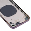 iPhone XR Back Housing Cover (Purple) - iP14 Pro Style