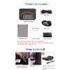 OBD2 GPS HUD Head-Up Display | Speedometer | Overspeed Alarm