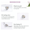 925 Sterling Silver Heart-shaped Beaded Hollow Four-leaf Clover DIY Bracelet Accessories