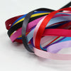 High Density Polyester Hand Woven Ribbon, Size: 91m x 0.6cm(Rose Red)