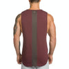 Fitness Training Loose Breathable Vest Quick-drying Sleeveless Shirt, Size:XL (Red)