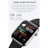 Z15 1.69 inch Touch Screen IP67 Waterproof Smart Watch, Support Blood Pressure Monitoring / Sleep Monitoring / Heart Rate Monitoring(Black)