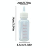 Newborn Pet Feeding Bottle Set (50ml, 6pcs) Kitten Puppy Milk Bottles with Brush