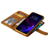 For iPhone 11 Multifunctional Detachable Magnetic Horizontal Flip Leather Case with Card Slots & Holder & Wallet & Photo Frame(Brown)