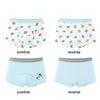 170 Yards 2pcs Boys Cartoon Cotton Boxer Antibacterial Boxer(ND413)