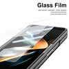 For Samsung Galaxy Z Fold3 5G Integrated PC + PU Phone Case with Pen / Pen Box(Black)