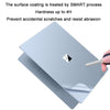 JRC 4 in 1 Top Cover Film + Full Support Film + Bottom Cover Film + Touch Film for Surface Laptop Go 12.4(Dark Space Grey)