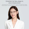 Original Xiaomi Mijia HD Nylon Lens Anti Blue-ray Glasses(Gold)