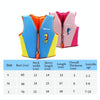 Manner  QP2003 Children Life Jacket Foam Buoyancy Suit For Swimming, Size: M(Blue)