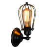 Retro Double Head Grapefruit Wrought Iron Antique Restaurant Corridor Aisle LED Wall Lamp with Edison LED 4W(Single Head)