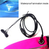 Outdoor Sports Cell Phone Waist Pack Waterproof Cycling Waist Bag With Earphone Hole(Lake Blue)