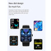 F16 2.0-inch IP67 Waterproof Health Monitoring Bluetooth Call Smart Watch(Black)