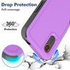 For Samsung Galaxy XCover7 2 in 1 PC + TPU Phone Case(Purple)