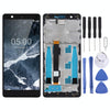 Nokia 5.1 LCD Screen & Digitizer Assembly (Black) with Frame