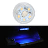 Car LED Interior Touch Light with A Button Battery (Blue Light)