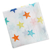 Cartoon Baby Soft Gauze Quilt Swaddle Cotton Bath Towel 117 X 117cm, Style: Color Stars
