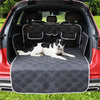 Car Trunk Mat Storage Pocket Dog Anti-dirty Mat(Black)