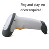 ZEBRA LS2208 Handheld Barcode Laser Scanner, Model:  Without Bracket
