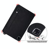 For iPad 10th Gen 10.9 2022 TPU Leather Back Tablet Case with Wristband(Black)